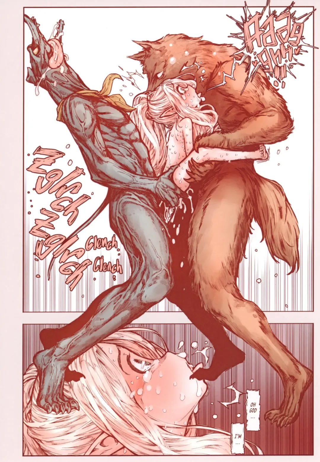 [Kyaradain] Chiisana Elf to Yaban na Juujin | The Little Elf and the Savage Beastmen (decensored) Fhentai - Page 33