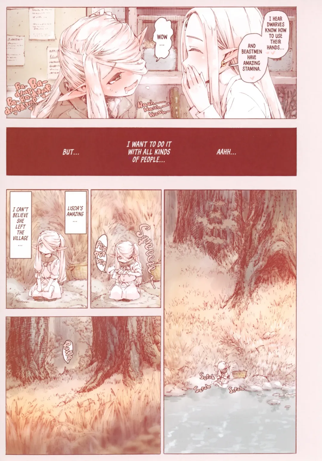 [Kyaradain] Chiisana Elf to Yaban na Juujin | The Little Elf and the Savage Beastmen (decensored) Fhentai - Page 6