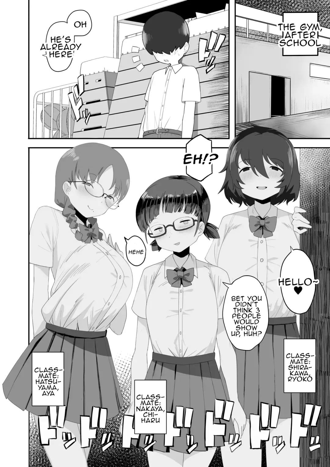 [Darezuka] Jimi na Classmate Sannin ni Osowarete Shiboritsukusareru | I Was Attacked By Three Of My Plain Looking Classmates! Fhentai.net - Page 5