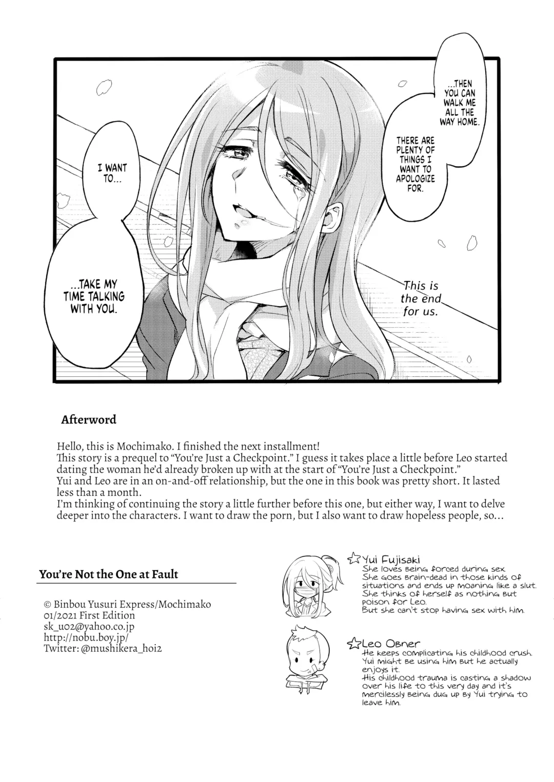 [Mochimako] Kimi wa Nannimo Warukunai | You're not the One at Fault Fhentai - Page 40