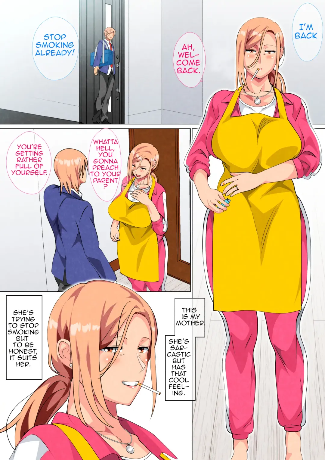 [Spices] Musuko ni Yowami o Nigirareta Motoyan no Haha | Son Found his Former Delinquent Mother's Weakness Fhentai - Page 3