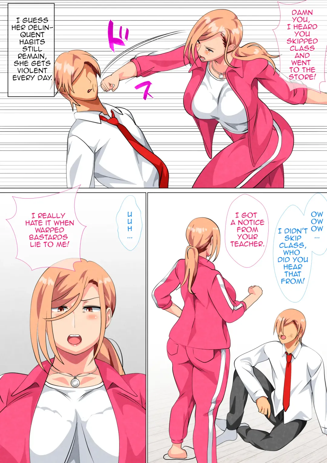 [Spices] Musuko ni Yowami o Nigirareta Motoyan no Haha | Son Found his Former Delinquent Mother's Weakness Fhentai - Page 5