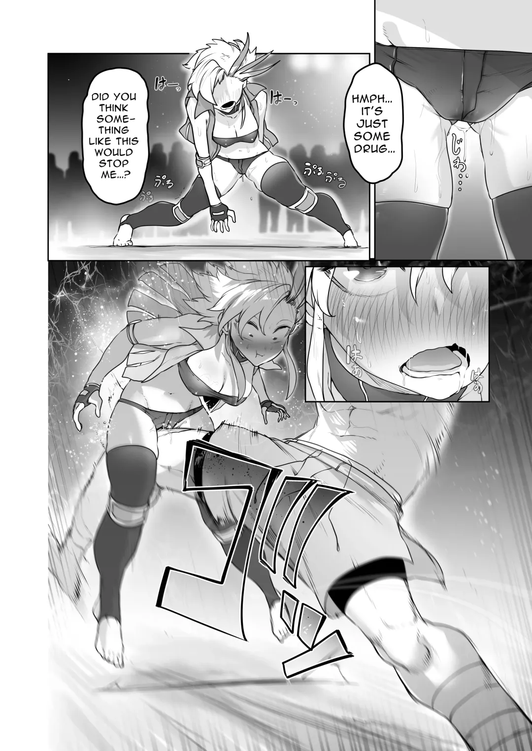 [Niwarhythm] Kakutou Rape -Saikyou Shoujo Touka ga Okasareta Hi- | Battle Rape -Touka the Undefeated's Day of Humiliation- Fhentai - Page 19