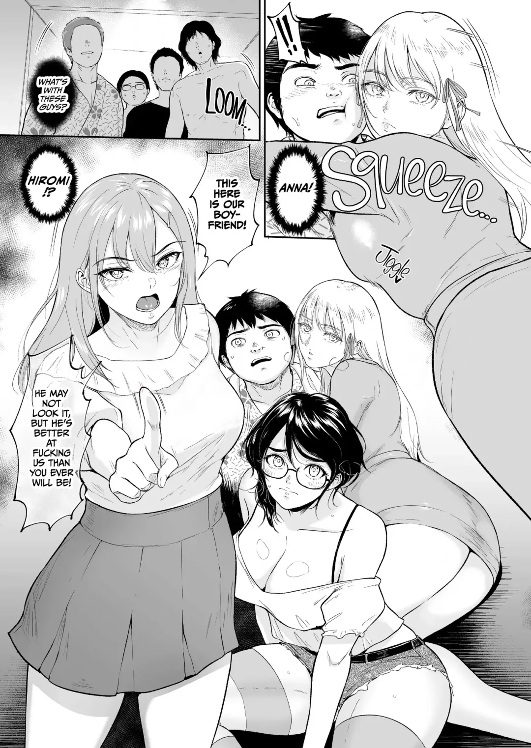[Bifidus] Shojo o chirasu heya 〜 kimōta no boku ga kurasu no gyaru-tachi no shojo sōshitsu ni tsukiau koto ni natta kudan 〜 Fhentai - Page 7