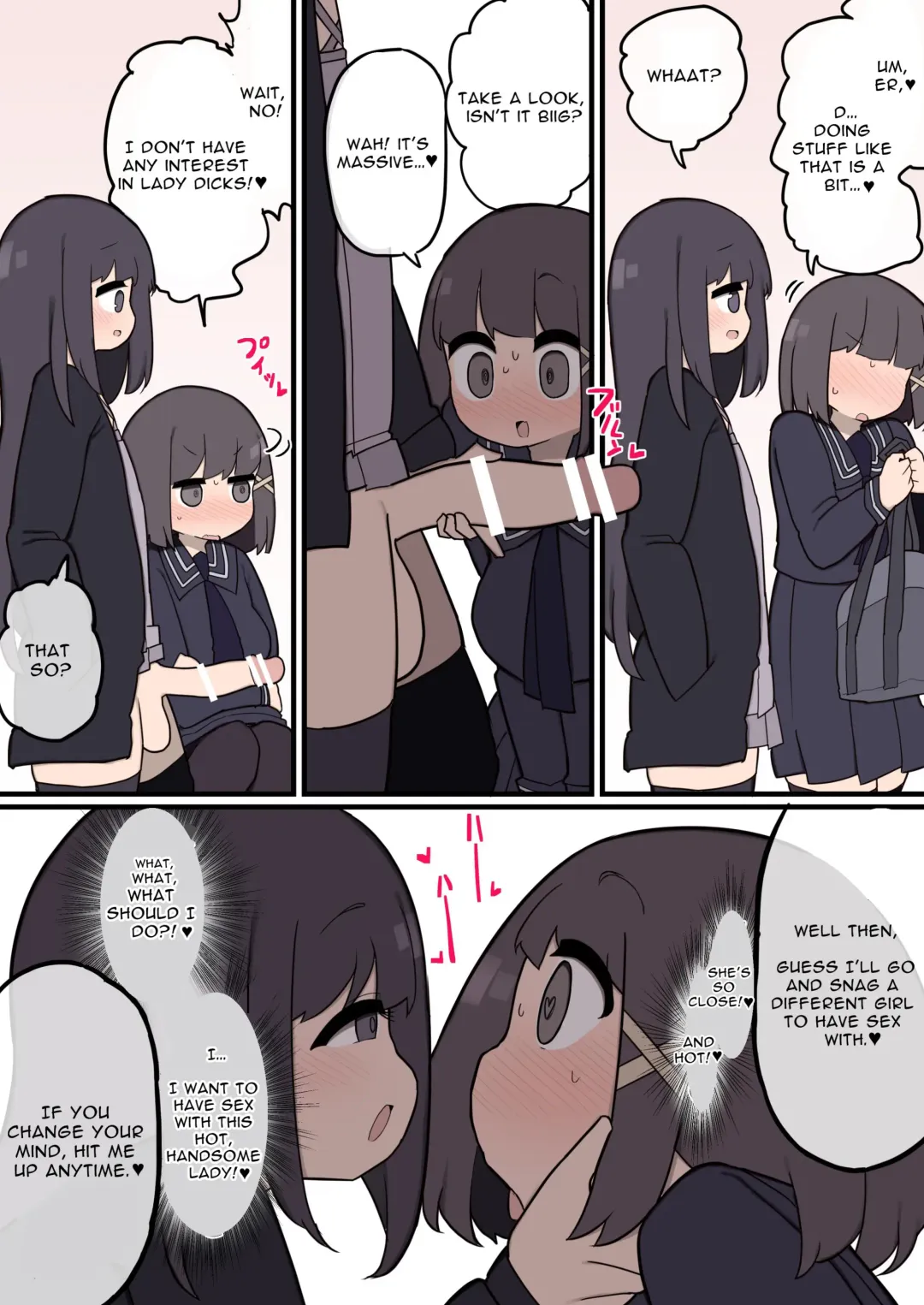 [Momomo - Momomo Gasshuukoku] Handsome Futanari Insta-corrupts With Her Big Dick Fhentai - Page 4