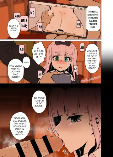 [Dokuneko Noil] Chika-chan o Douga de Odoshite Warui Koto o Suru Hanashi | Chika-Chan Blackmail Video And the awful things that happend to her. Fhentai - Page 2