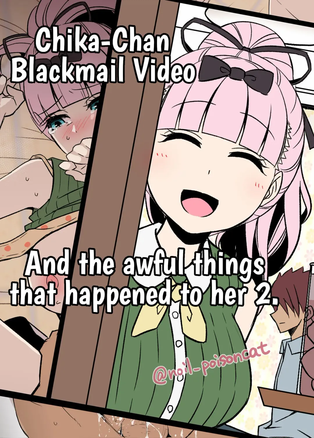 Read [Dokuneko Noil] Chika-chan o Douga de Odoshite Warui Koto o Suru Hanashi 2 | Chika-Chan Blackmail Video And the awful things that happend to her 2. - Fhentai.net