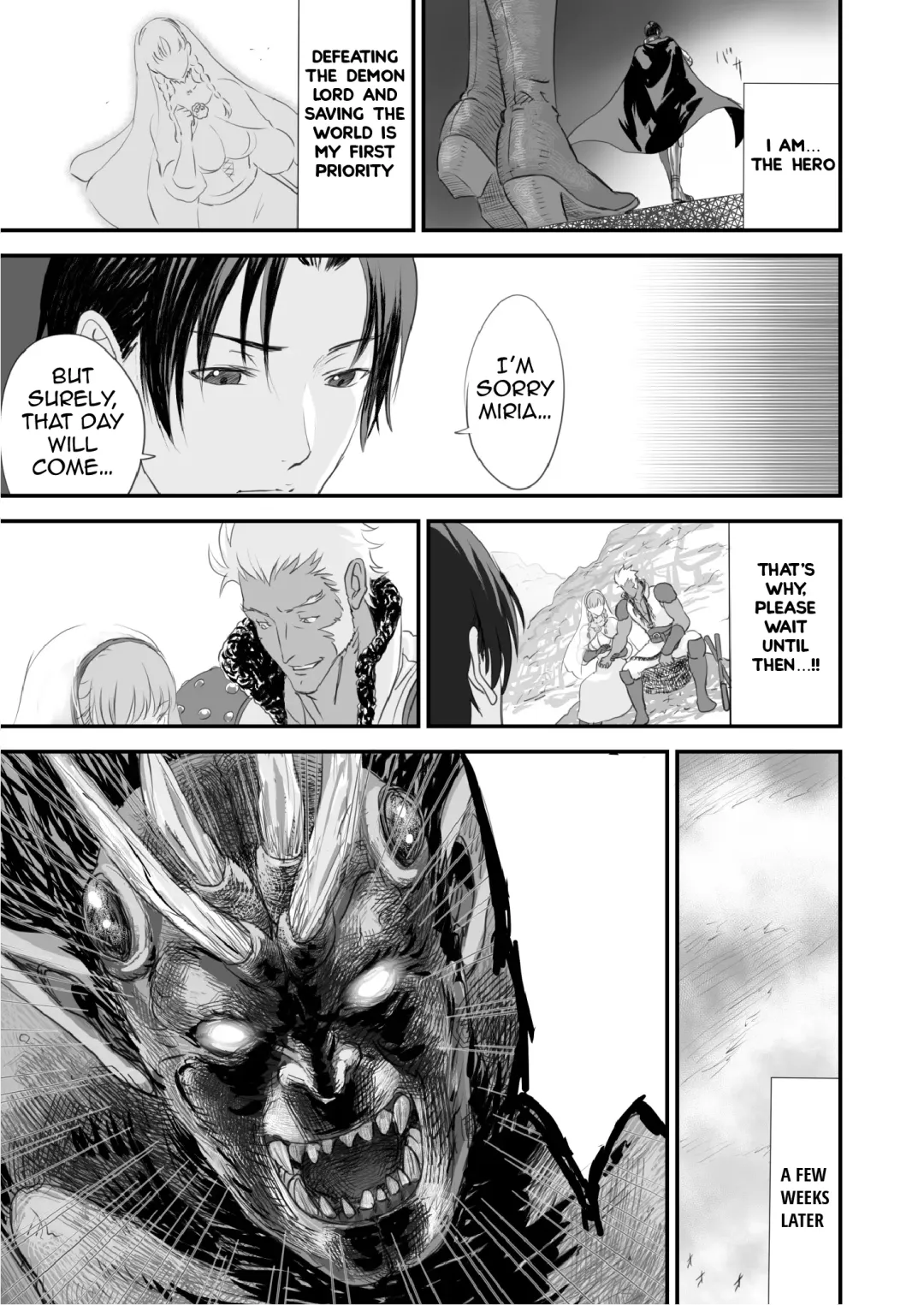 Netorare Yuusha no Yukusue | The End of the Line for the Cuckold Hero Fhentai - Page 10