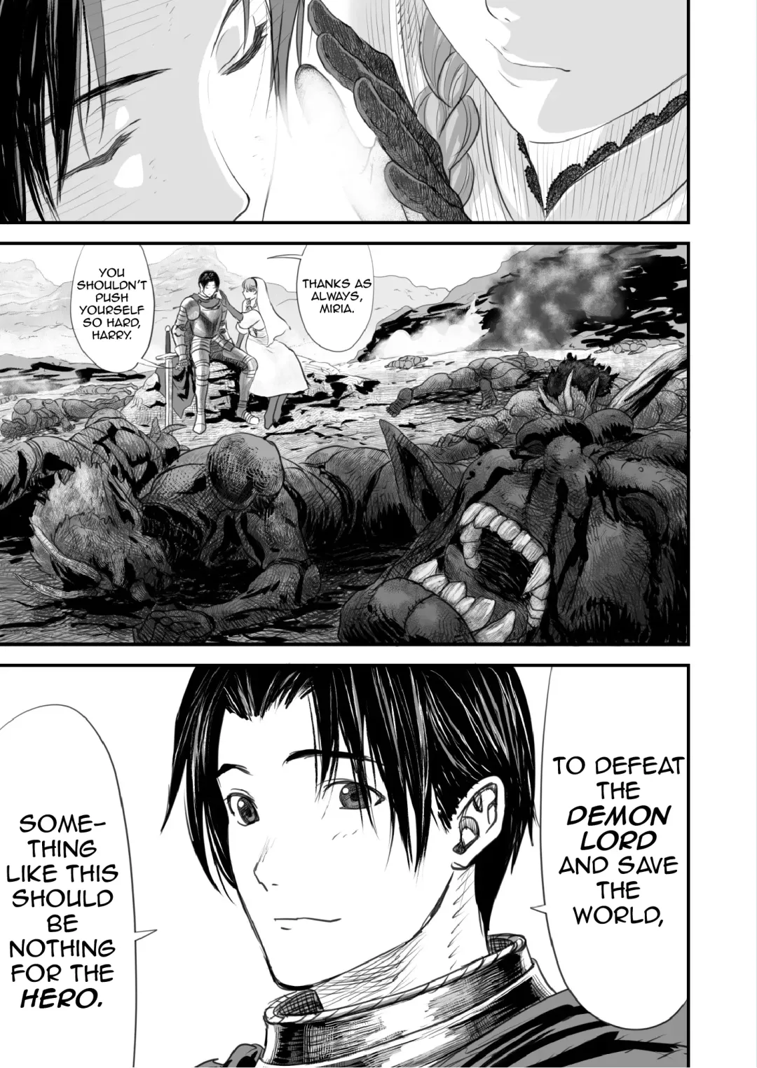Netorare Yuusha no Yukusue | The End of the Line for the Cuckold Hero Fhentai - Page 2