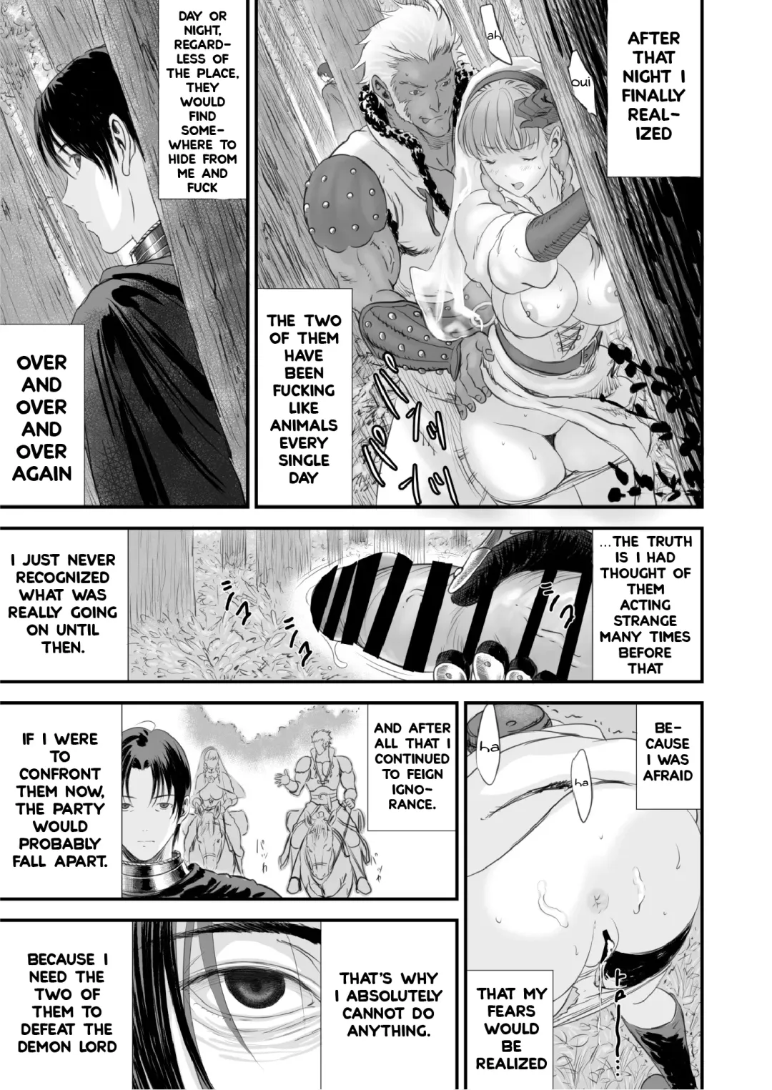 Netorare Yuusha no Yukusue | The End of the Line for the Cuckold Hero Fhentai - Page 24