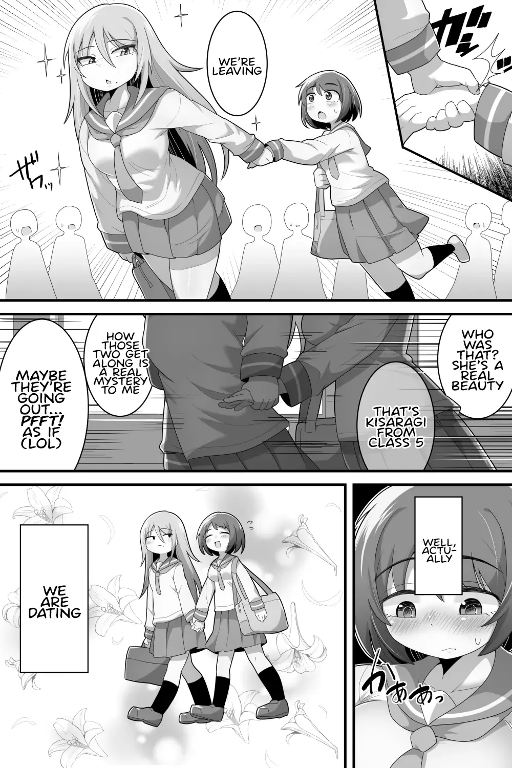 [Dakkoku Jiro] Futanari Yuri Couple Korette Tada no Seishori Gakari!? Fhentai - Page 3