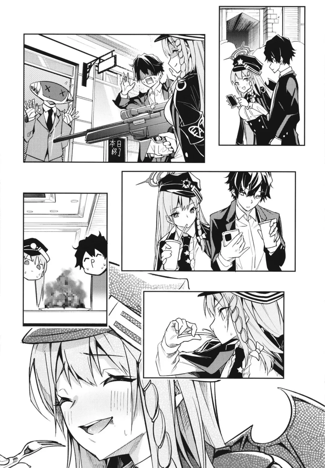 [Hetaren - Ramanda] Kurodate o Shiro ni Someru Seishoku Kenkyuu o Fhentai - Page 10