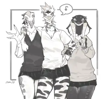 [Inax] Lizard Gal Cartoon Fhentai - Page 4