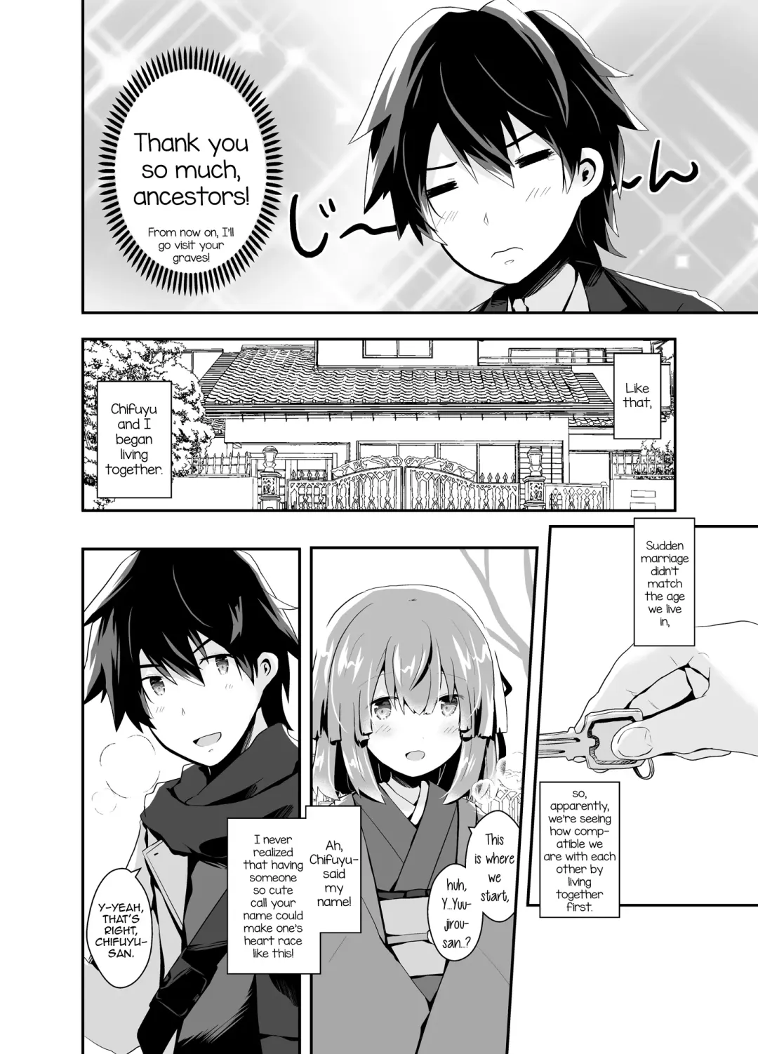 [Haru Hayate] Otokonoko Iinazuke to Icha Love Dousei Seikatsu ~Hajimete Hen~ Fhentai - Page 9