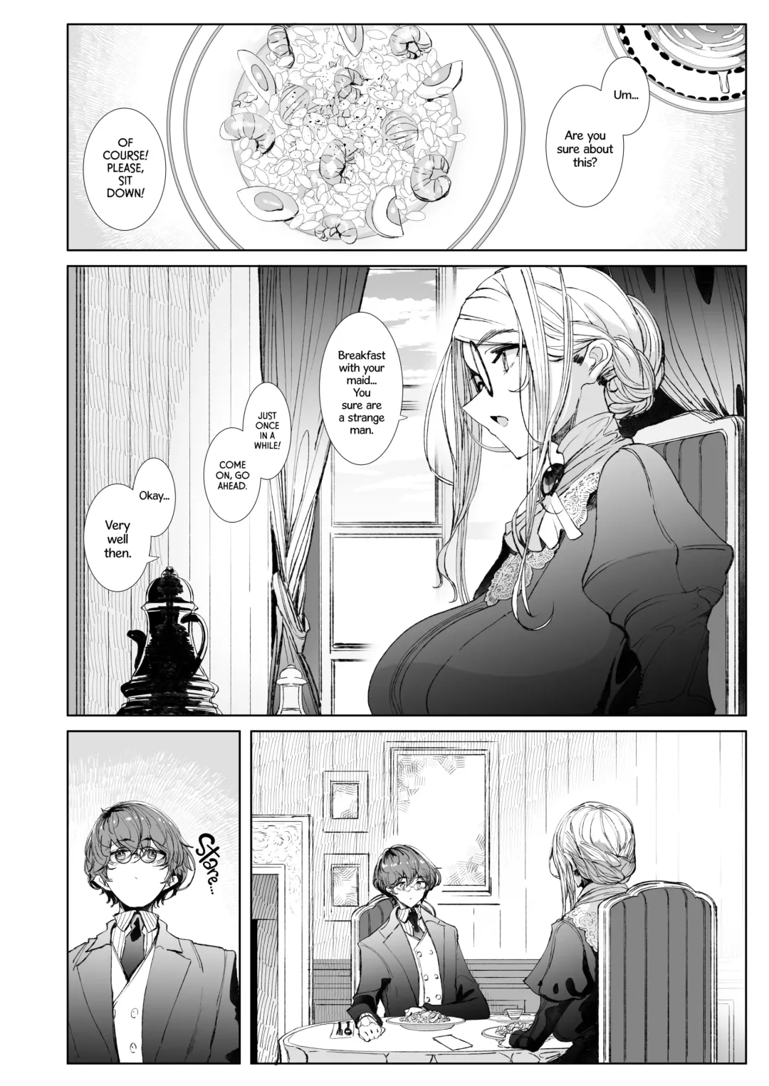 [Tsumetoro] Shinshi Tsuki Maid no Sophie-san 7 | Gentleman's Maid Sophie 7 (decensored) Fhentai - Page 9