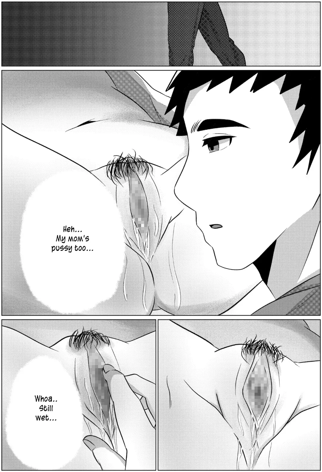 Yobai kara Hajimaru Haha to Musuko no Fuufu Seikatsu | Late night visit leads mother and son to marital relations Fhentai.net - Page 10