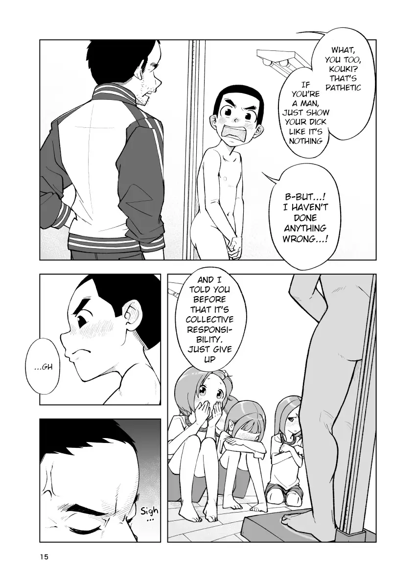 [Kune] Ichiren Takushou - Suppadaka Sokutei | Shared Responsibility - Buck Naked Measurements Fhentai - Page 15