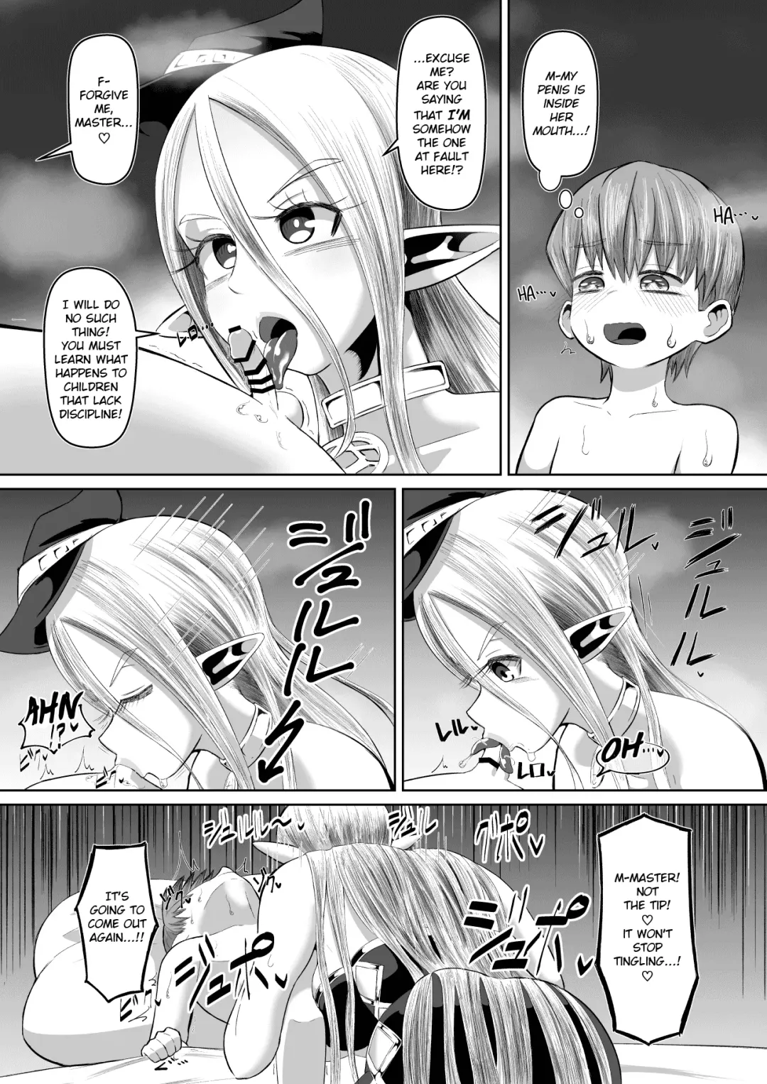 [Tenkomori] Majo to Deshi no Seikatsu | The Witch's Apprentice Fhentai - Page 13