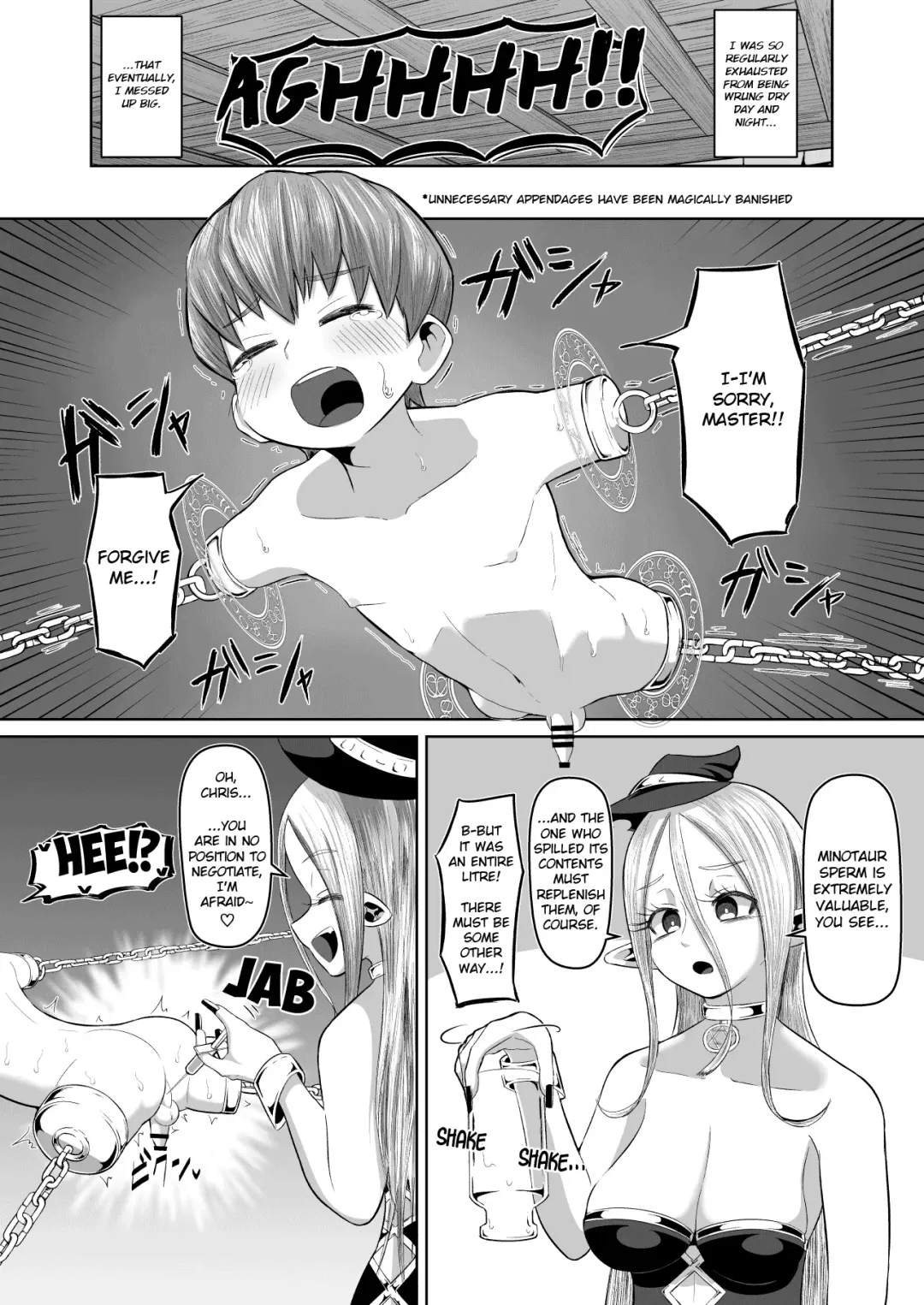[Tenkomori] Majo to Deshi no Seikatsu | The Witch's Apprentice Fhentai - Page 17