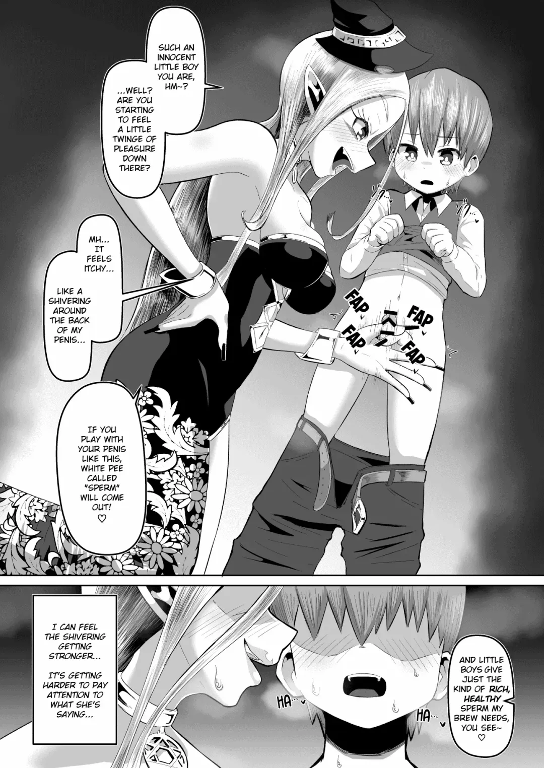 [Tenkomori] Majo to Deshi no Seikatsu | The Witch's Apprentice Fhentai - Page 9