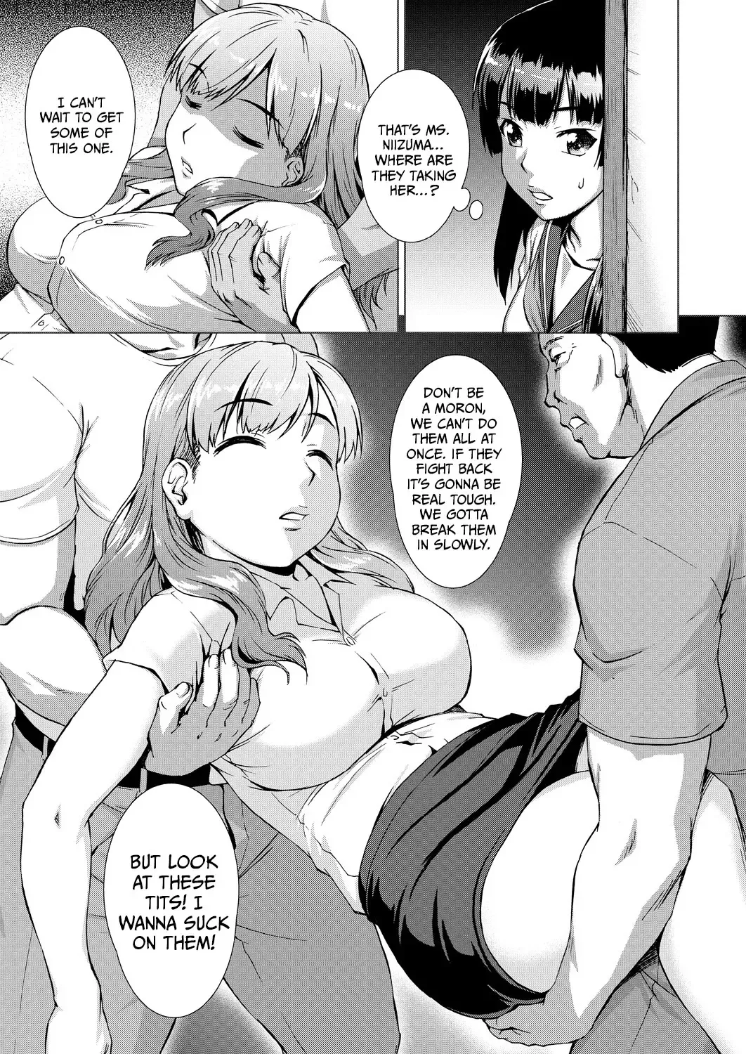 [Shinogi A-suke] Ryoshuu no Mura | Village of Prisoners Ch. 1-2 Fhentai.net - Page 14