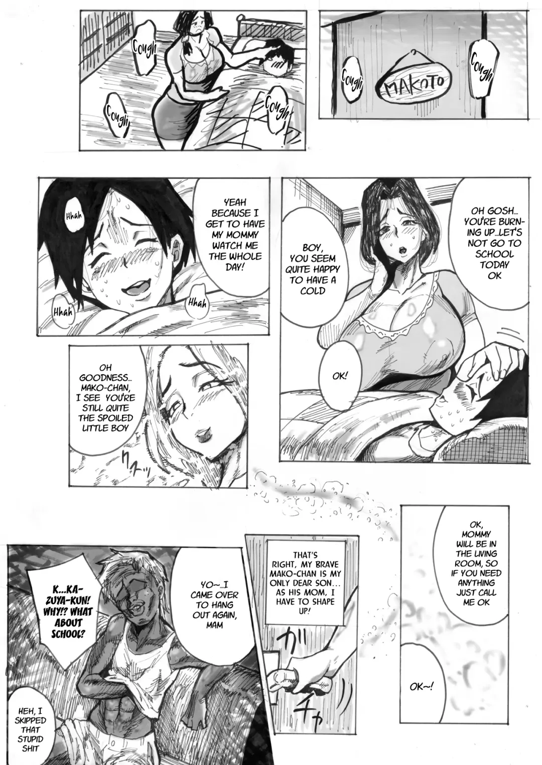 Gomen ne Koubi ~Boku to Soushisouai na Ottori Mama wa Boku no Kirai na Kurasumeito to Chinhame Gokko ga Yamerarenai~ | I'm Sorry Copulation ~I Can't Stop Playing with My Classmates and My Unpleasant Unfussy Mom~ Fhentai - Page 12