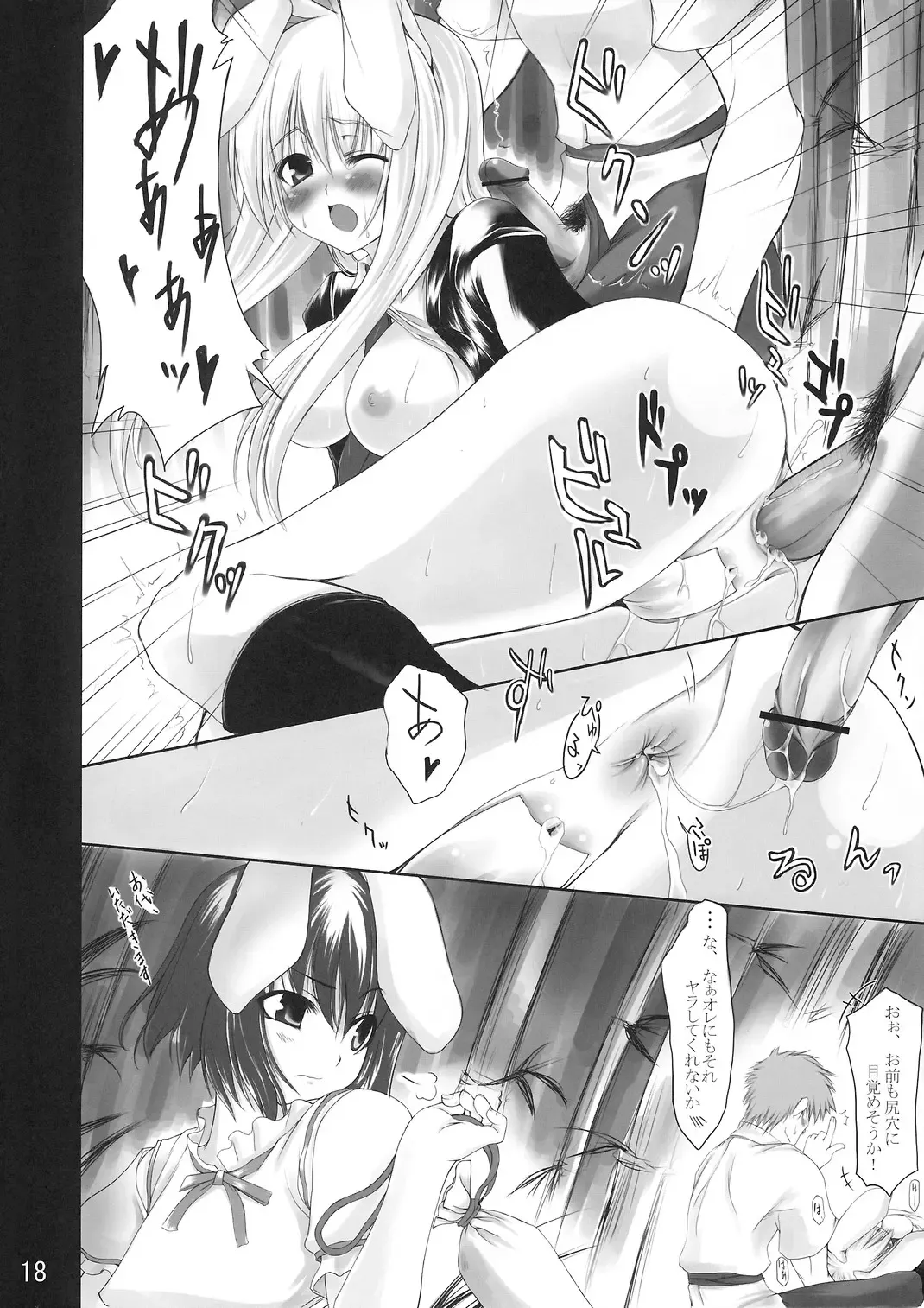 [Oohira Sunset] Udonya Eientei Fhentai - Page 18