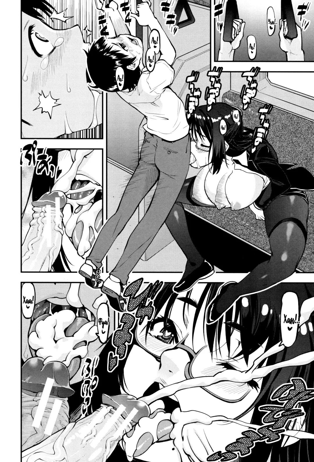 [Shin Fuzen] Seitsuu Kaisoku! Train | Поезд скорого семяизвержения Fhentai.net - Page 88