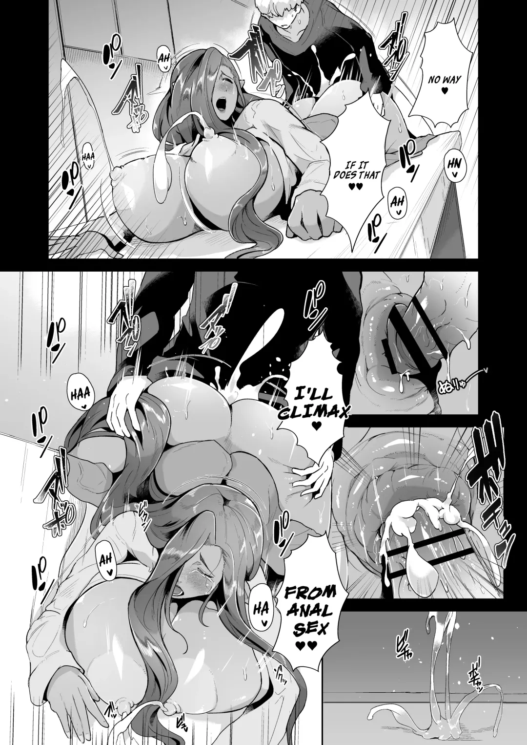 [Miyashiro Yousuke] Mucchiri Dekachichi Dark Elf no Oba-san to Icha Love Fudeoroshi Seikatsu | Lovey-dovey Devirginization Life with a Big Titty Middle Aged Dark Elf Woman Fhentai.net - Page 17