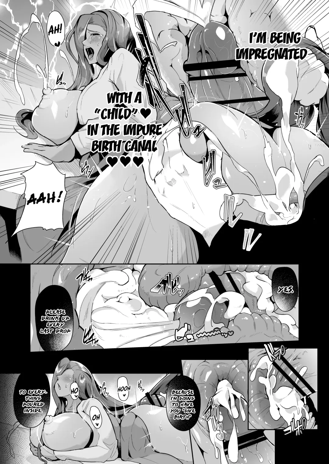 [Miyashiro Yousuke] Mucchiri Dekachichi Dark Elf no Oba-san to Icha Love Fudeoroshi Seikatsu | Lovey-dovey Devirginization Life with a Big Titty Middle Aged Dark Elf Woman Fhentai.net - Page 18