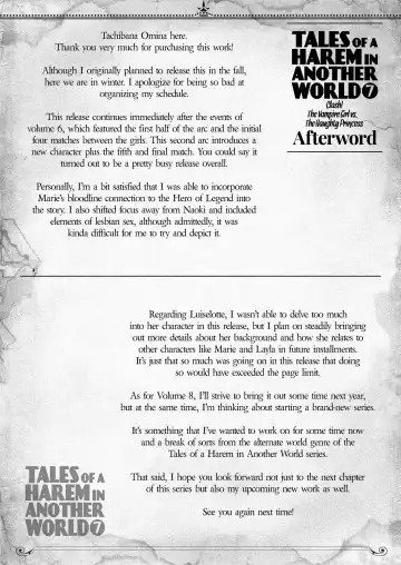 Tales of a Harem in Another World 7 - 7.5 Fhentai - Page 62