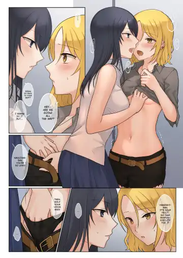 [Fukuroumori] 1RT de Nakawarui Nonke Joshi-tachi ga 1-byou Kiss suru Series - Tsukiatte Kudasai! Fhentai - Page 12