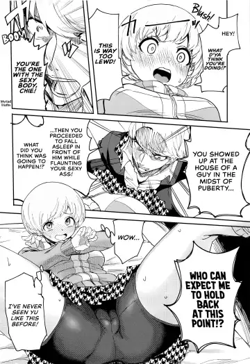 [Kurosu] Satonaka Chie-chan ni Oshioki suru Hon Test Benkyou Hen | Satonaka Chie's Punishment - Test Study Edition Fhentai - Page 9