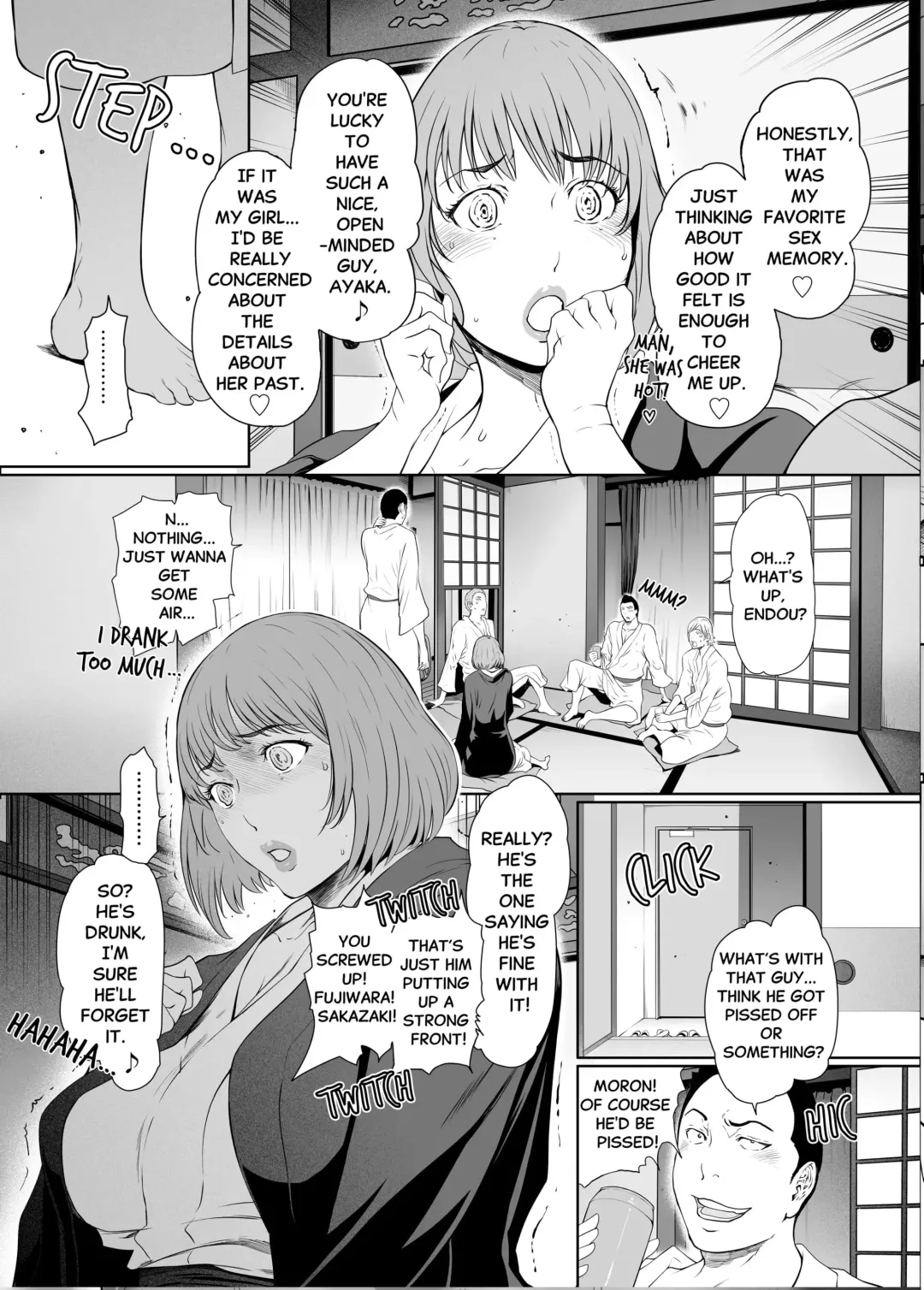 [Linda] My wife became a Cum Dump for her Circle of Friends at the Hot Springs Fhentai.net - Page 9