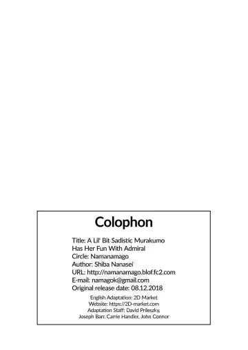 [Shiba Nanasei] Chotto S na Murakumo to Kekkyoku Ichatsuku Hon | A Lil' Bit Sadistic Murakumo Has Her Fun With Admiral (decensored) Fhentai - Page 25