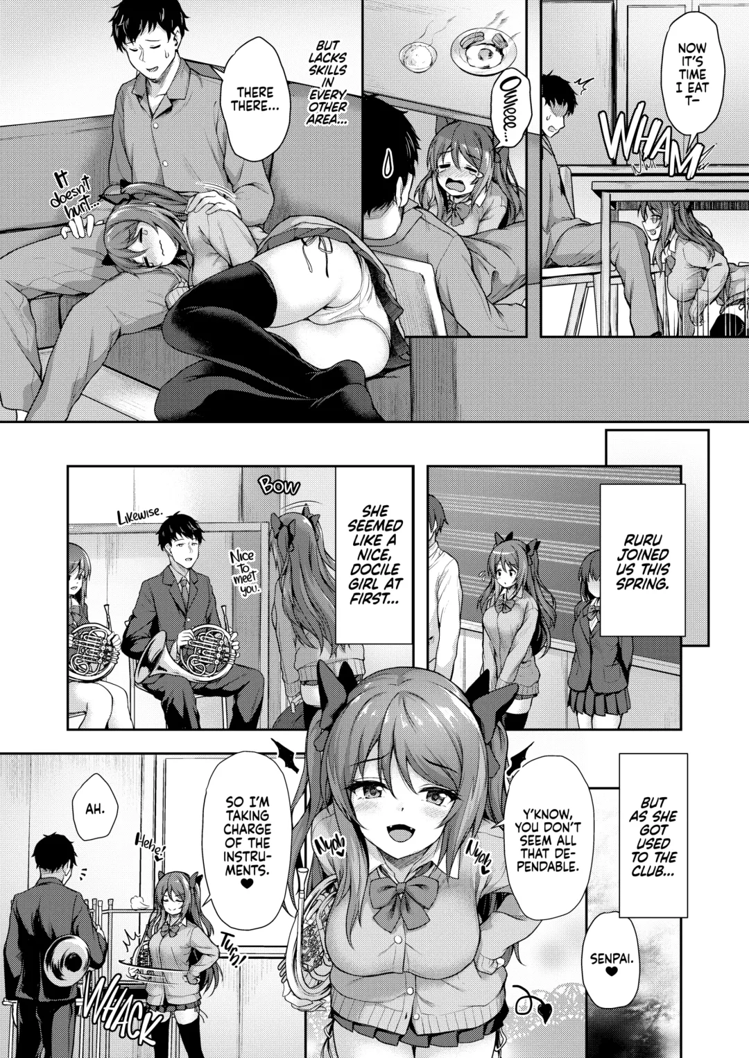 [Awayume] Kouhai wa Koakumama!? | My Clubmate's a Little Devil! (decensored) Fhentai - Page 7