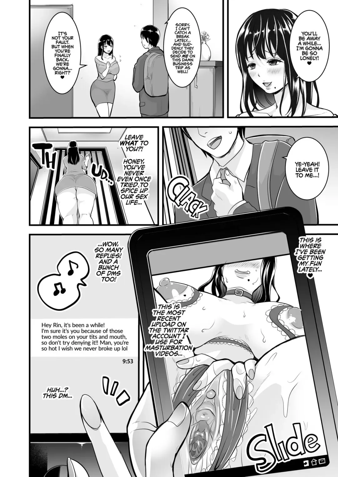 [Nemui Neru] Obuki Rin wa Netoraretai ~Anata Gomennasai... Konna Koto ni Naru nante~ | Rin Obuki Wants to Make a Cuck (decensored) Fhentai - Page 3