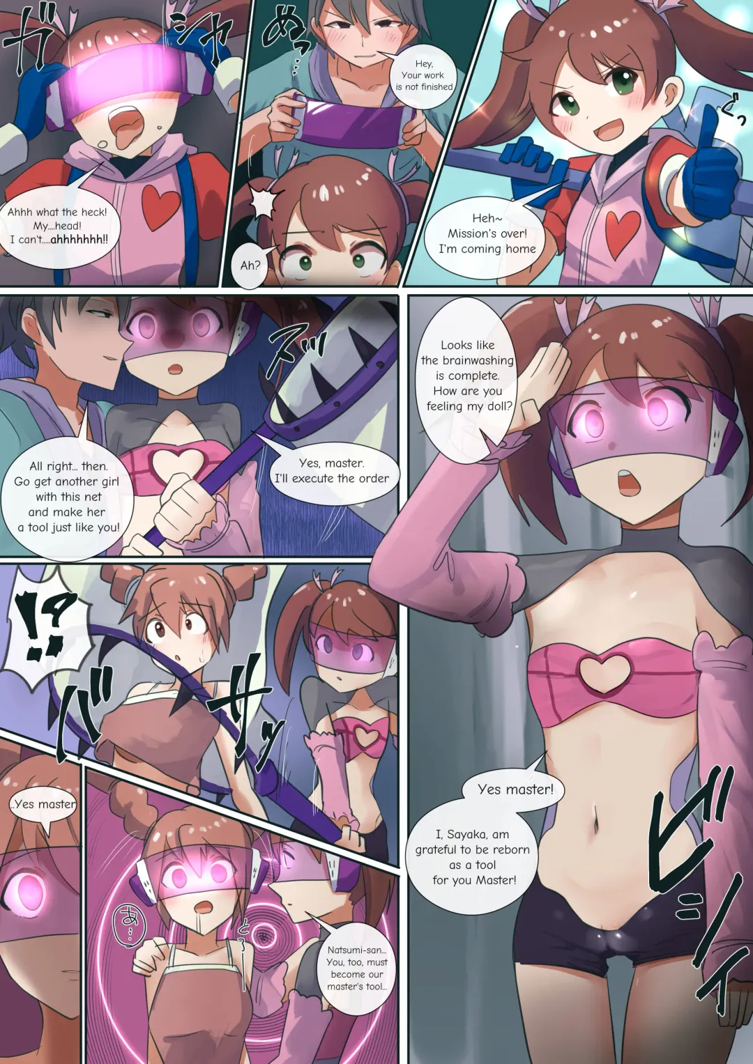 [Rim] Sayaka Sennou | Brainwashing Sayaka Fhentai.net - Page 1