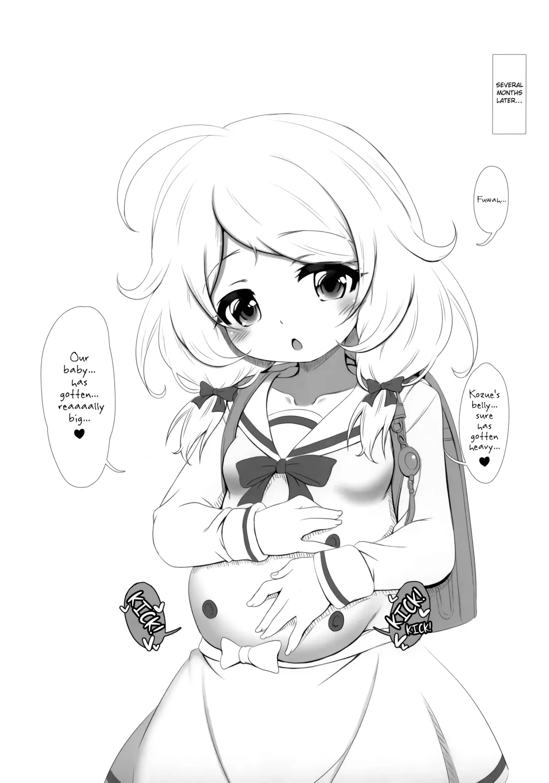 [Hosizora Mikoto] Gakkou Gaeri no Kayoizuma Yusa Kozue | Kozue Yusa, The Commuting Child Bride Fhentai - Page 24