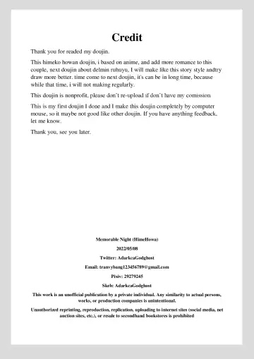 [Adeka] Memorable Night Fhentai - Page 25