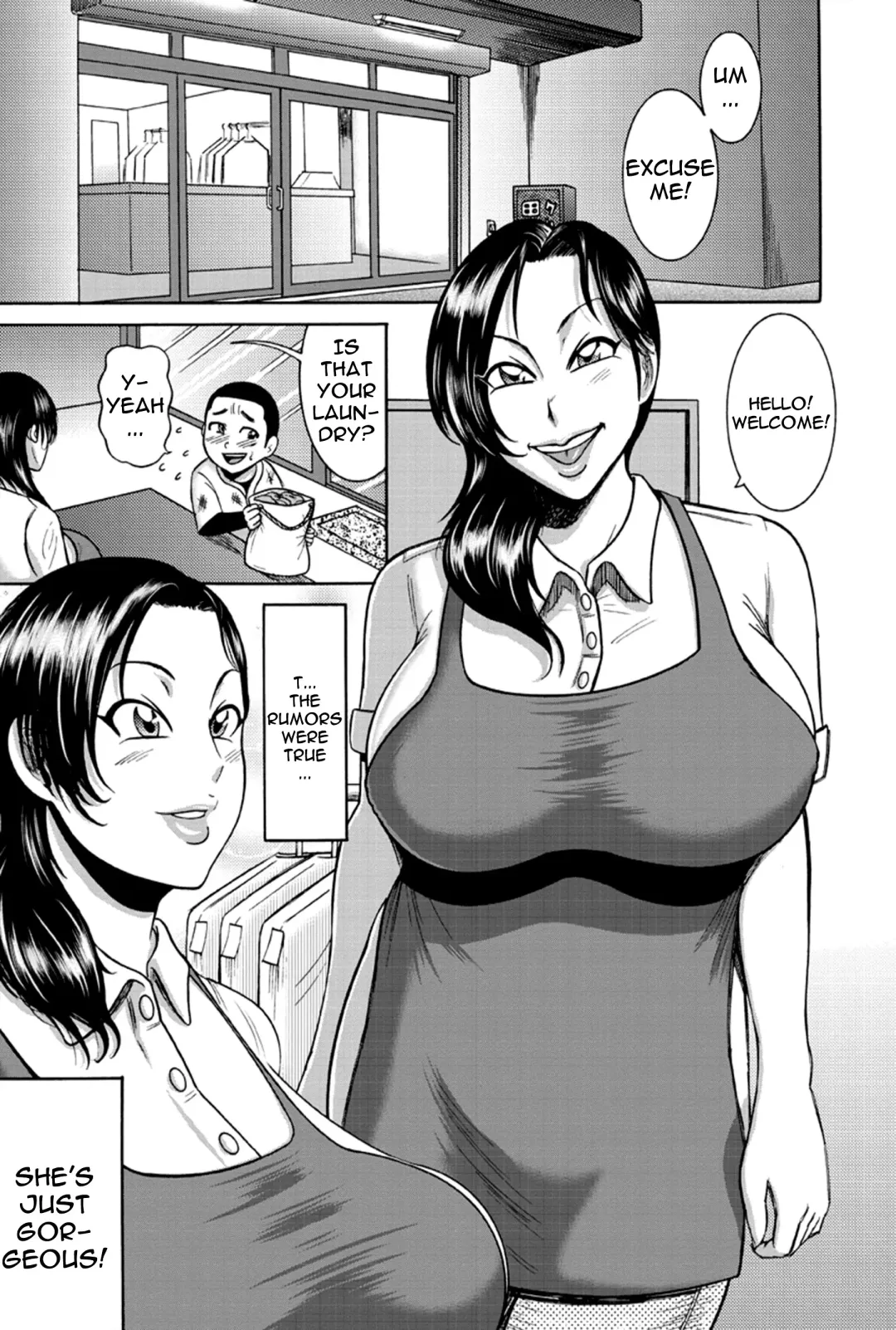 Read [Makigai Ikko] Toshi Densetsu no Bakunyuu Cleaning-ten | Busty Laundry Lady From The Urban Legend - Fhentai.net