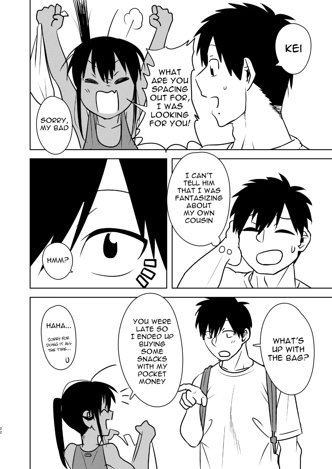 [Ushi] Super ni Iku to Haru o Uru Kasshoku Pony-Shota ga Iru | A Shopping With the Ponytailed Boy Fhentai - Page 22