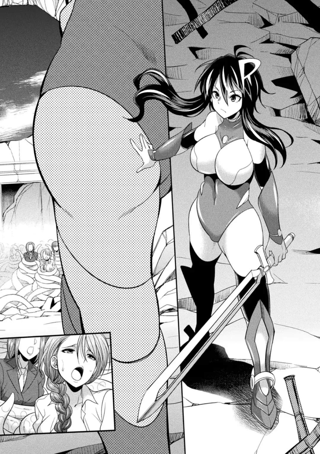 [Gekka Kaguya] Tokumu Sentai Colorful Force Seigi no Heroine vs Shokushu Joou! Futanari Choukyou Daikessen!? Fhentai.net - Page 130