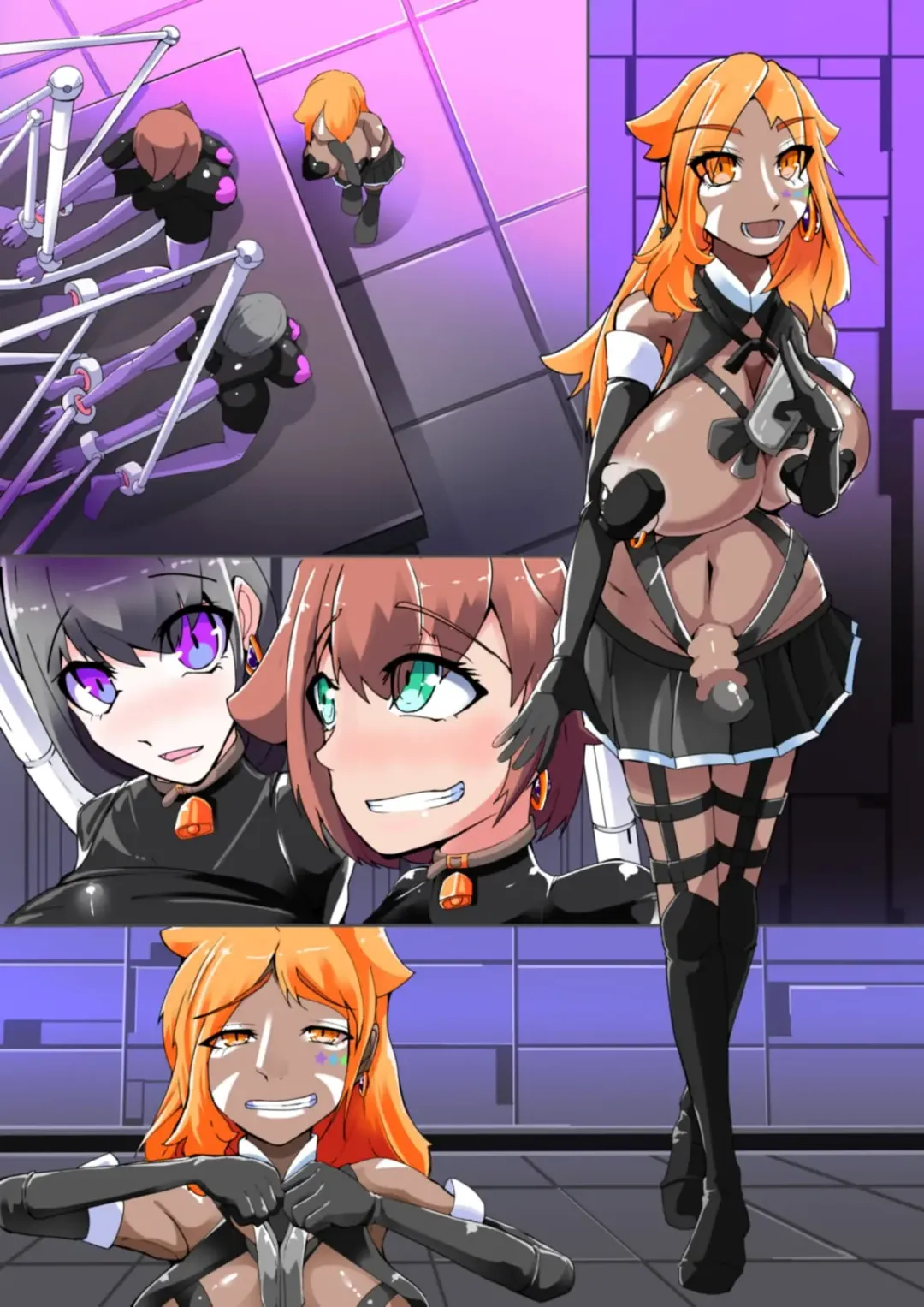 [Aruma] Warui Futanari Kanbu ni Makete Kaizou Souchi ni Tsunagarechatta Hero-san no Hanashi. Goutetsu no Daga 2 Fhentai - Page 41