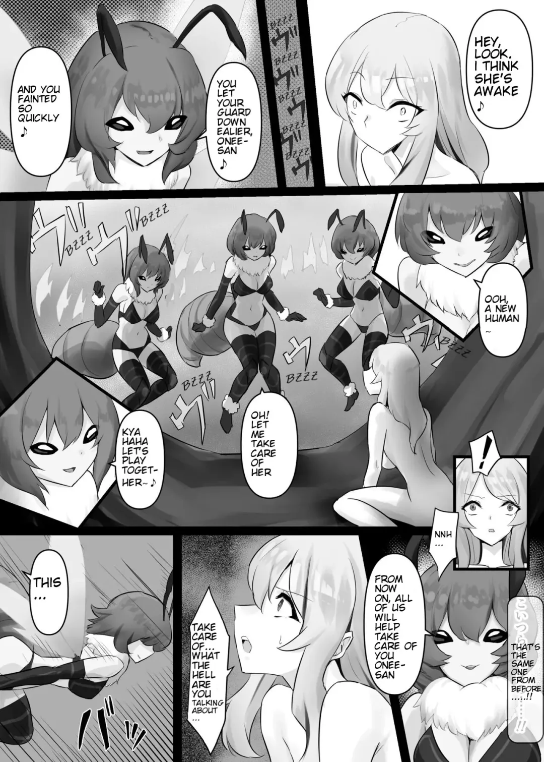 [Stealth Moko] Jingai Lez Rape - Queen Bee Hen Fhentai - Page 4
