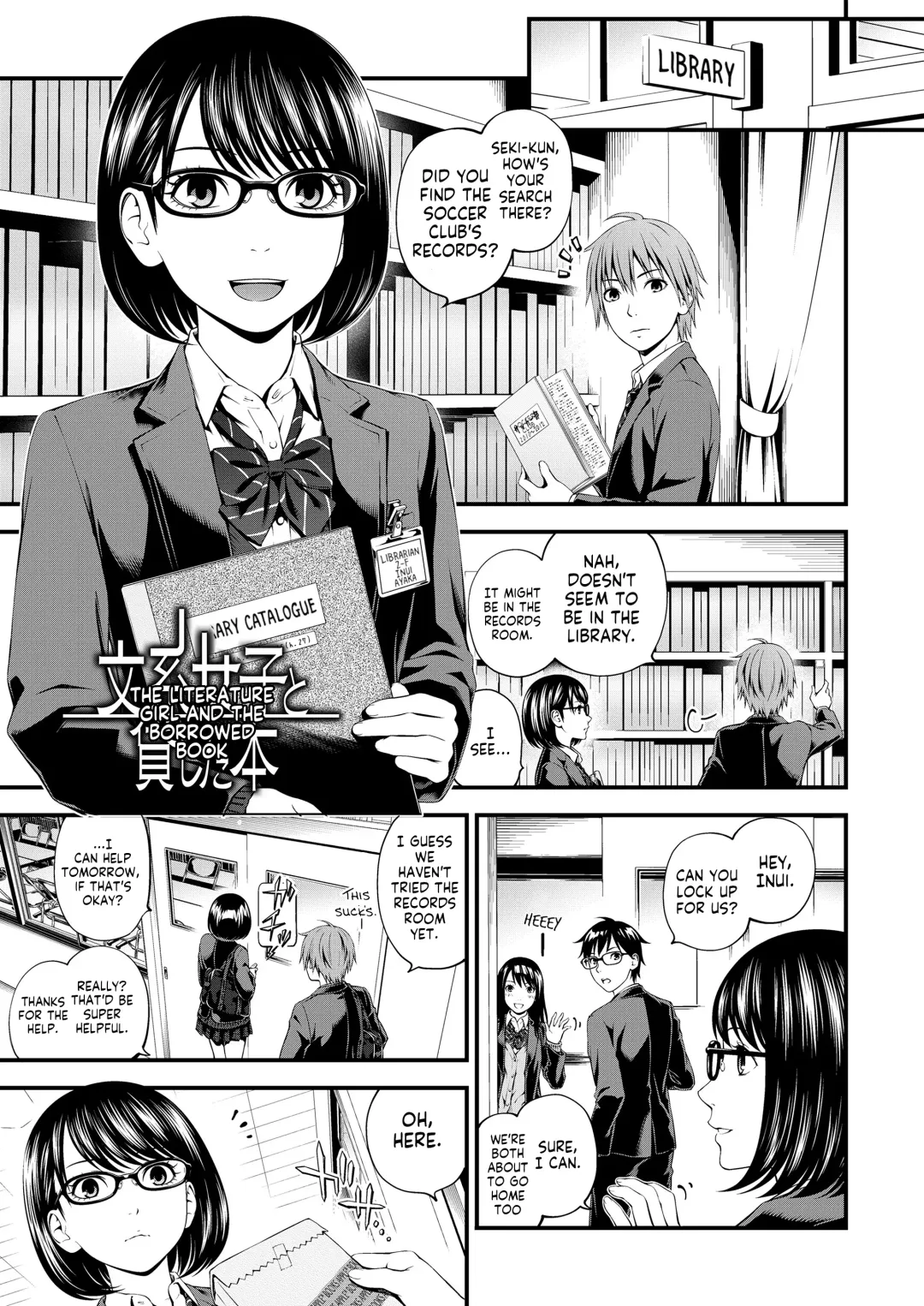 Read [Suzuki Hinomi] Bunkei Joshi to Kashita Hon | The Literature Girl and The Borrowed Book - Fhentai.net