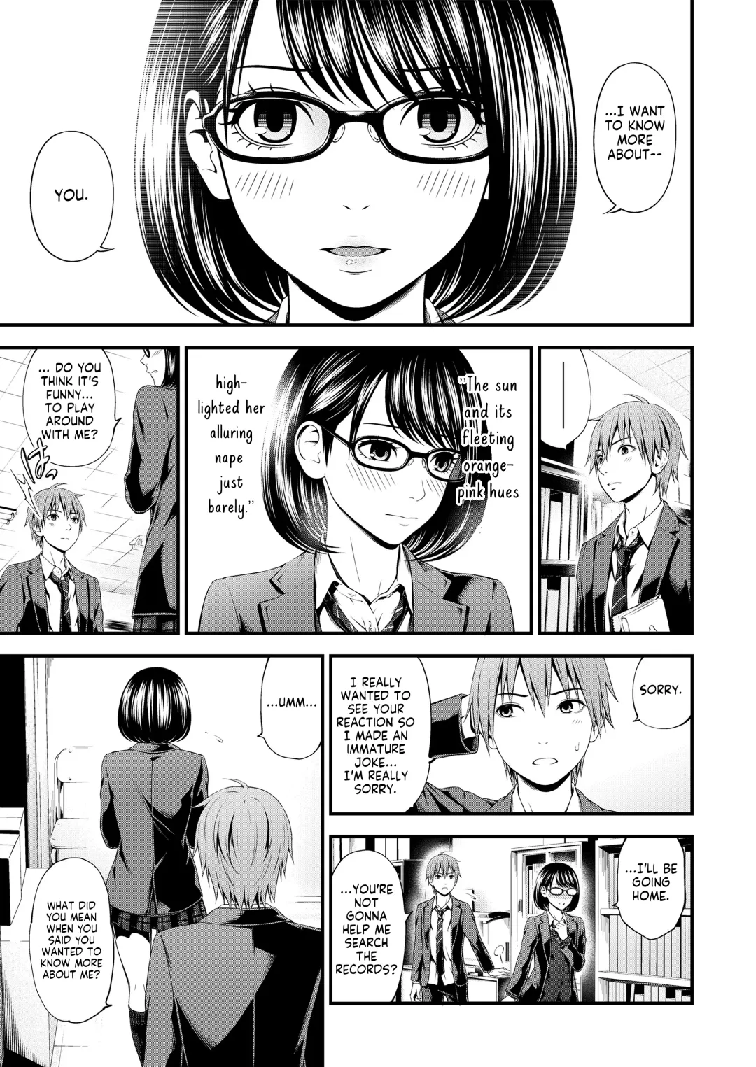 [Suzuki Hinomi] Bunkei Joshi to Kashita Hon | The Literature Girl and The Borrowed Book Fhentai.net - Page 5