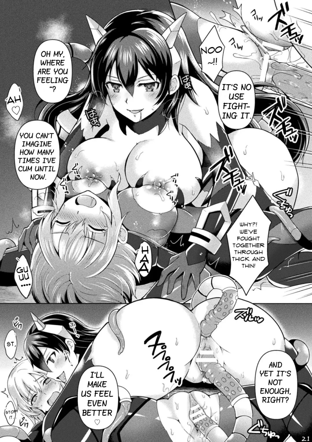 [Tenro Aya] Kansakan Mizuki 2.0 ~Kaizou Choukyou ni Ochiru Mesuniku~ | Inspector Mizuki 2.0: The Bitch Who Fell To Modification Training Fhentai - Page 21
