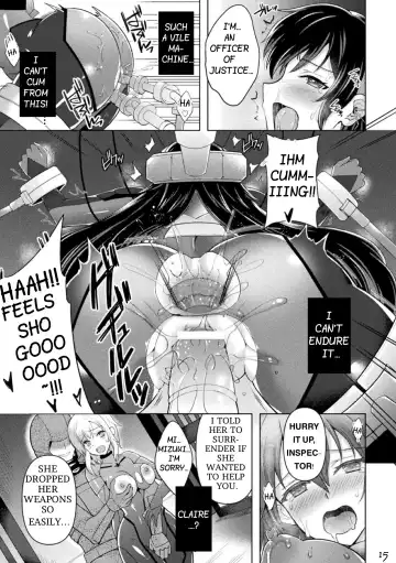 [Tenro Aya] Kansakan Mizuki 2.0 ~Kaizou Choukyou ni Ochiru Mesuniku~ | Inspector Mizuki 2.0: The Bitch Who Fell To Modification Training Fhentai - Page 15