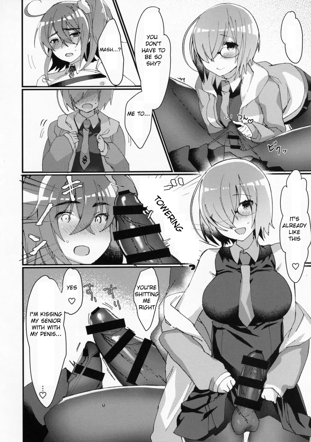 [Anoshabu] Josou Saserarete Futanari Kouhai Servant ni Onnanoko ni Sarechau Hon Fhentai.net - Page 6